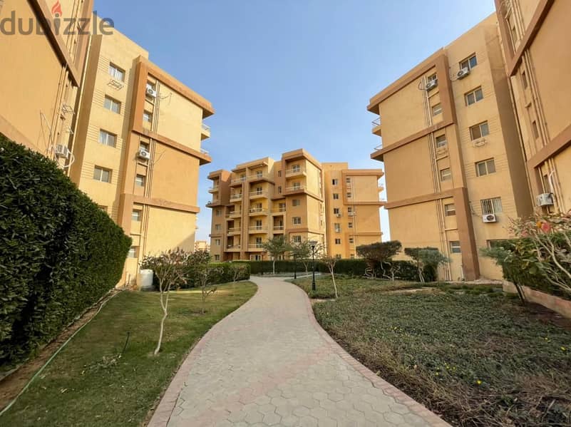 For sale, an apartment in a garden in the newest phases of the “Ashgar City” compound, an area of ​​70 square meters, and a 10% down payment 6