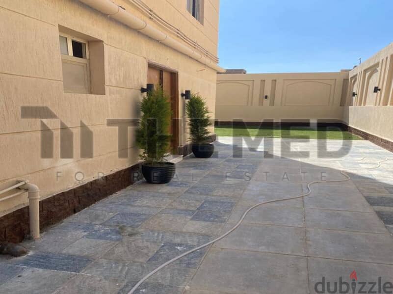 Apartment for sale, ground floor, with garden, prime location, in the Ninth District, Sheikh Zayed 14