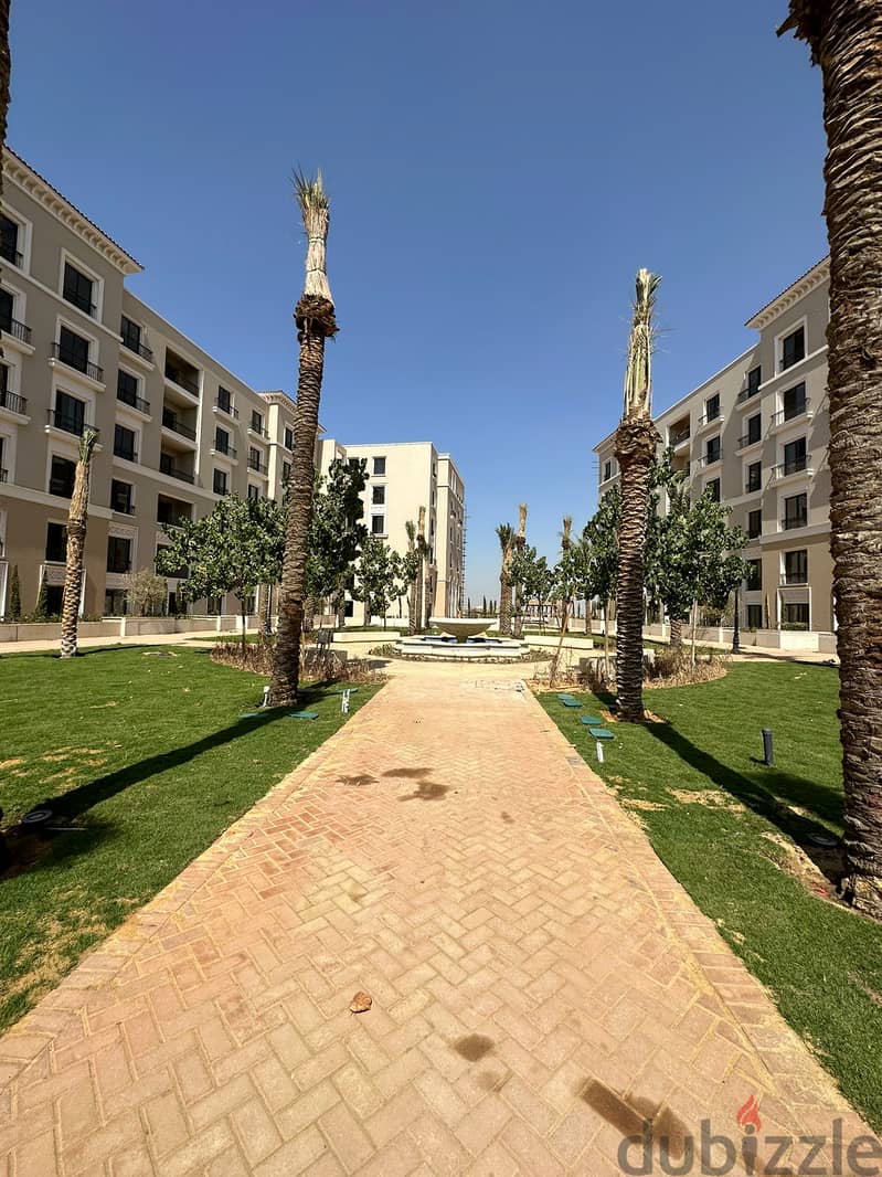Apartment for sale fully finished + AC,instalments for 72 months, prime location in heart of Sheikh Zayed near to Smart Village, In Village West 5