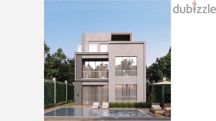 Own a twin house villa in Sheikh Zayed, in 10-year installments, at the price of an apartment in Park Valley Compound 9