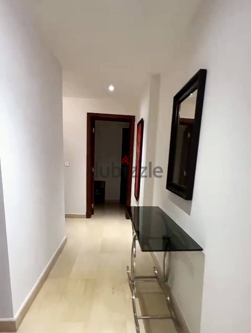 Furnished apartment for rent in Cairo Festival City 240, first residence, at a snapshot price 6