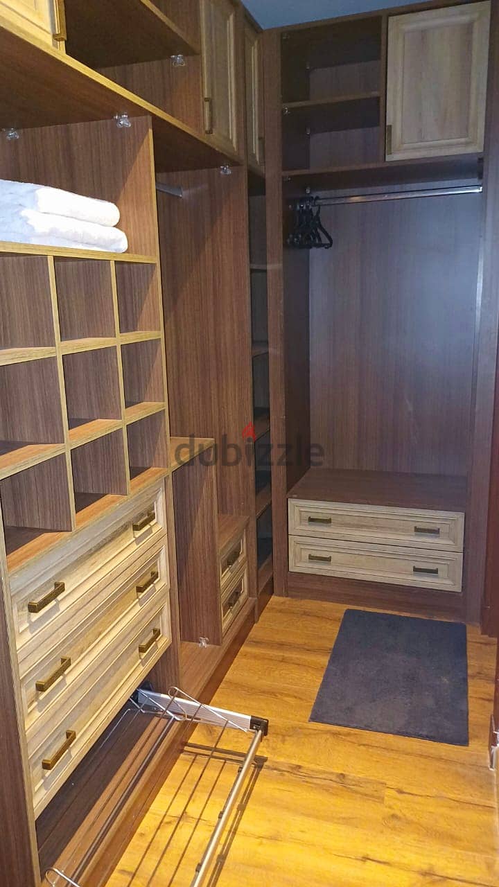 Furnished apartment for rent in Cairo Festival City 240, first residence, at a snapshot price 7