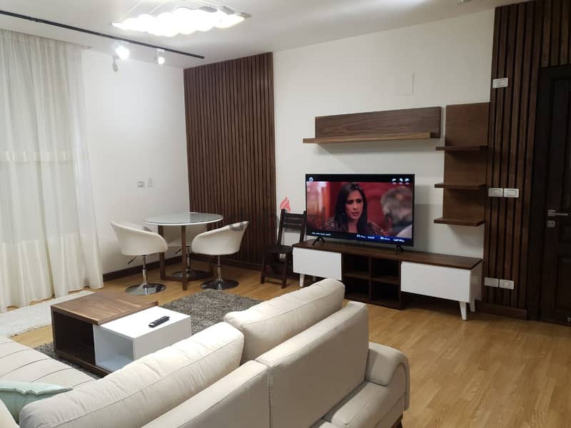 lowest price furnished Studio for rent in Compound Hyde Park New Cairo 7