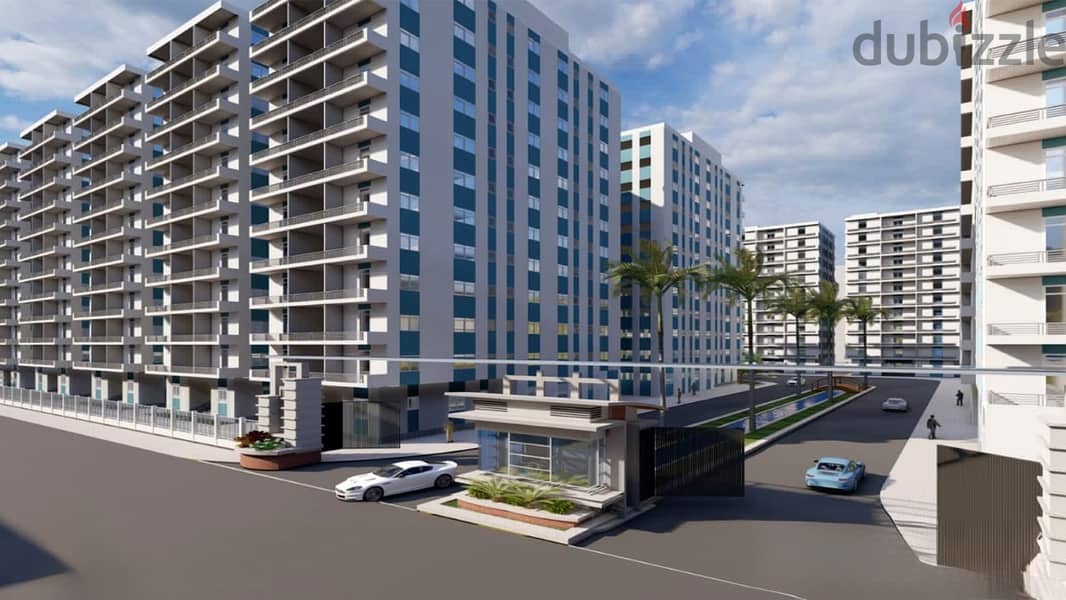 30% مقدم شقة إستلام فوري في مدينة نصر كمبوند Green Oasis 3