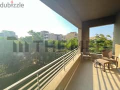 A fully equipped modern apartment for rent on a landscaped view in Palm Parks Compound