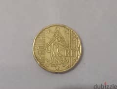 ٢٠ يورو سنت فرنسي سنة ١٩٩٩