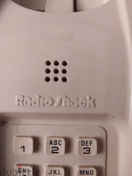 تليفون  حائطي من راديو شاك وايرليس١١٠ڤولت 5
