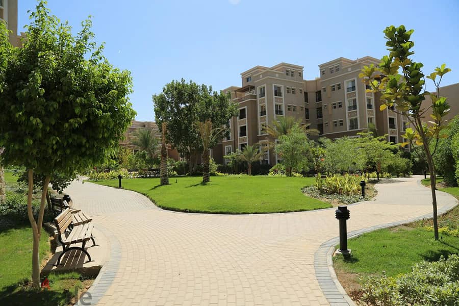 For Sale Apartment Garden 230m Fully Finished in Katameya Plaza Sodic 2