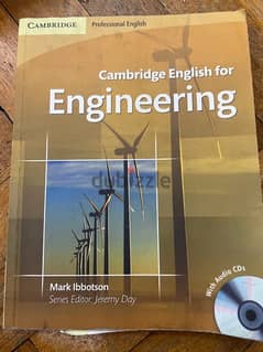 Cambridge English for Engineering book with 2CDs