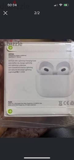 apple air pods 3 rd generation for sale