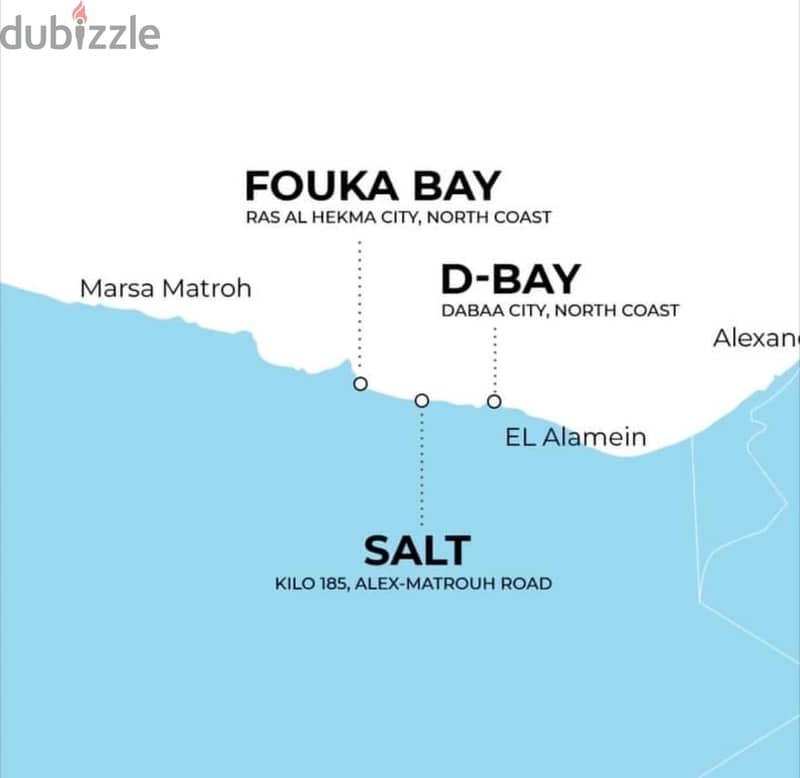 شاليه بڤيو علي البحر Sea view للبيع سولت الساحل الشمالي تطوير مصر salt 0
