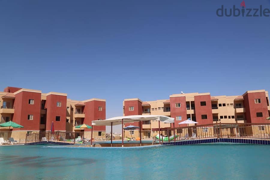 Studio 40m, first floor, finished, immediate delivery, highest levels of finishing, for sale in installments in Ras Sidr 4