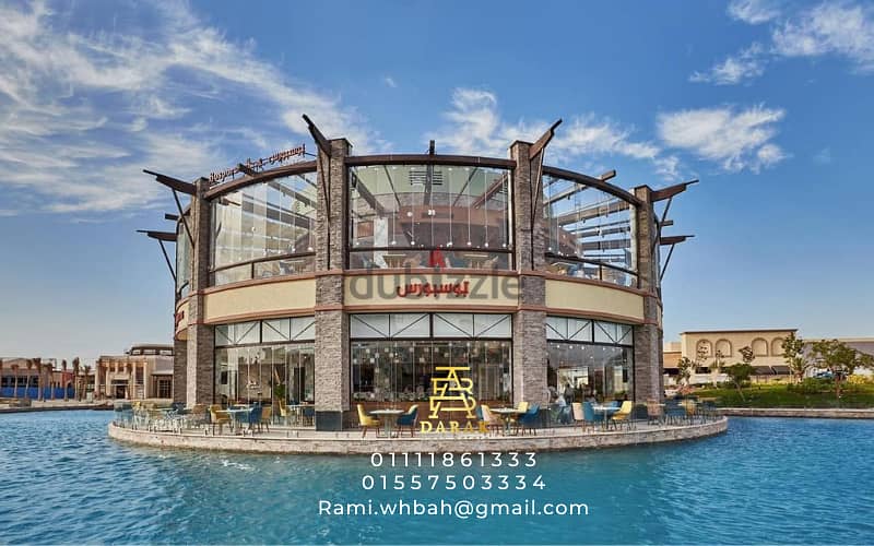 Restaurant and cafe for sale, indoor, 98 sqm, in Open Air Mall, Madinaty, ground floor. Restaurant for sale in Madinaty, Open Air Mall, Madinaty. 7