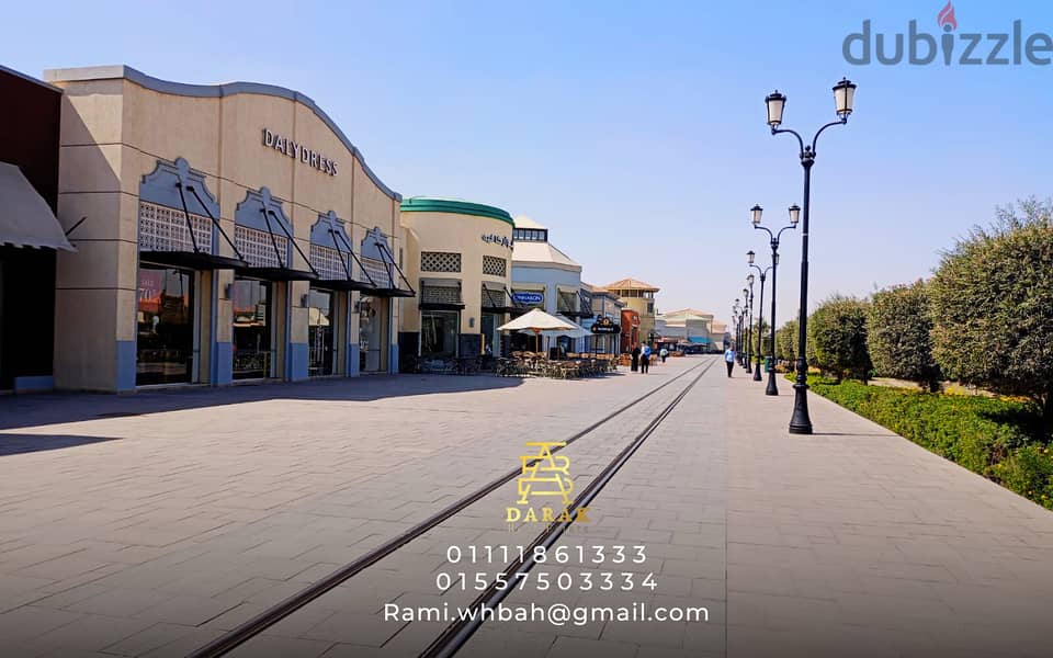 Restaurant and cafe for sale, indoor, 98 sqm, in Open Air Mall, Madinaty, ground floor. Restaurant for sale in Madinaty, Open Air Mall, Madinaty. 19