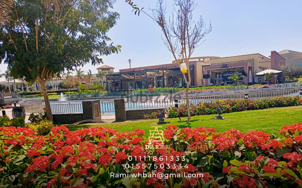 Office for sale in Open Air Mall Madinaty, 99 sqm, second floor, distinctive panoramic view, complete for sale in Open Air Mall Madinaty 8