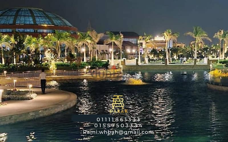 Restaurant and cafe at a special price, indoor area 87 sqm, outdoor 102 sqm Restaurant and cafe for sale in Open Air Mall Madinaty 2