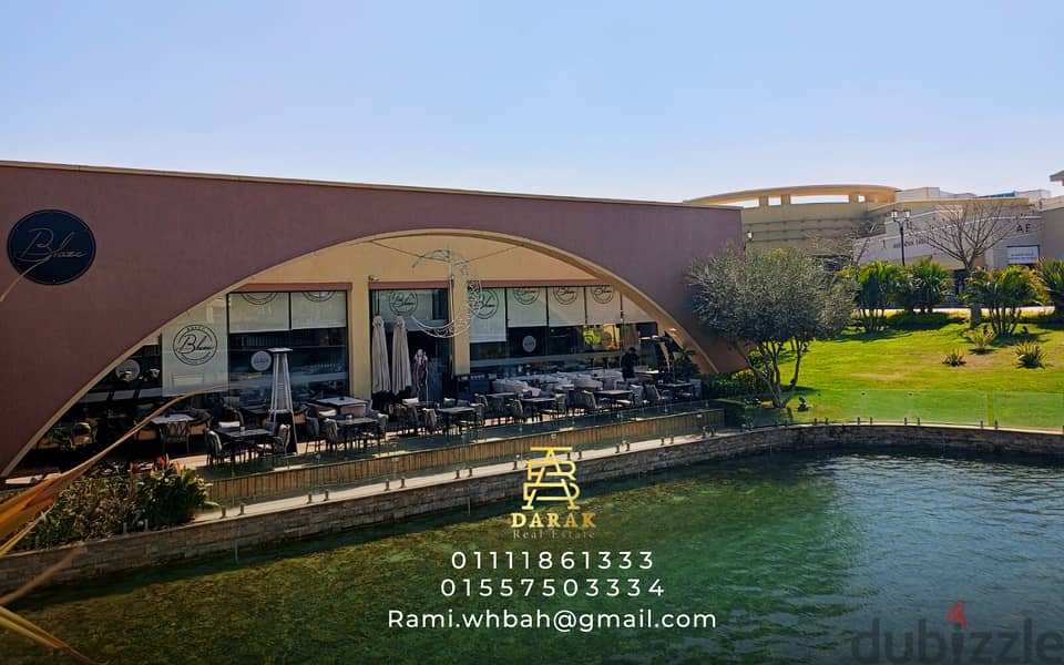 Restaurant and cafe at a special price, indoor area 87 sqm, outdoor 102 sqm Restaurant and cafe for sale in Open Air Mall Madinaty 18