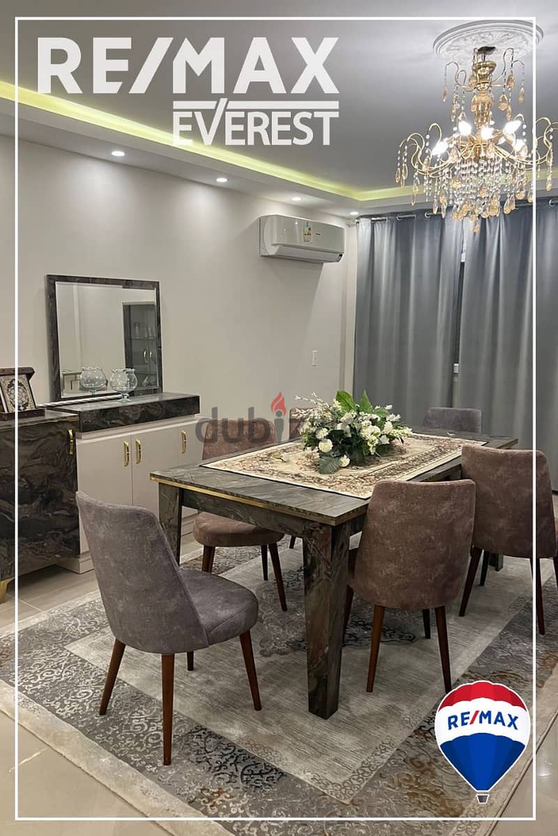 Furnished Ground Apartment For Rent In Zayed Regency - ElSheikh Zayed 2