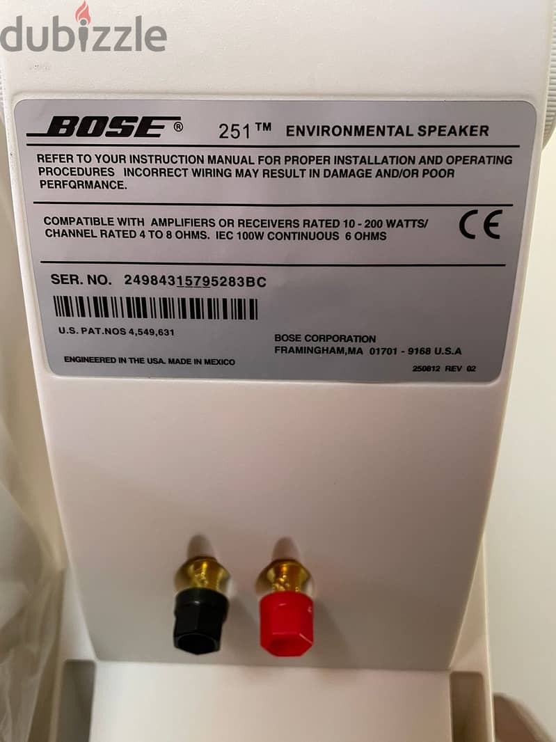 Bose 251 Environmental Speakers 1