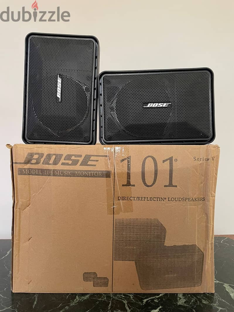 Bose 101 Music Monitor Speakers 1