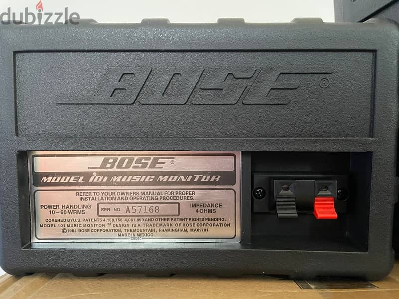 Bose 101 Music Monitor Speakers 2