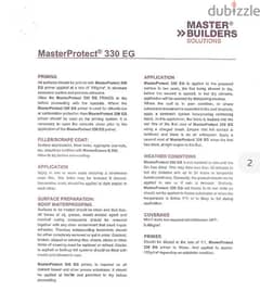 MasterProtect 330 EG