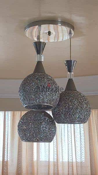 Modern Triple ceiling chandelier 1