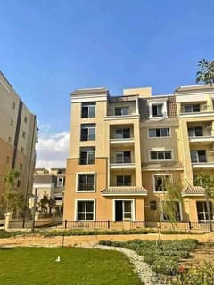 An apartment of 112 square meters in Sarai Compound with a 10% down payment, two rooms