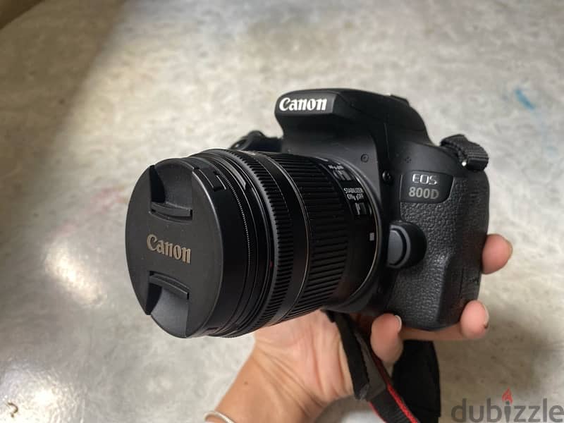 camera canon 800D used as new 6
