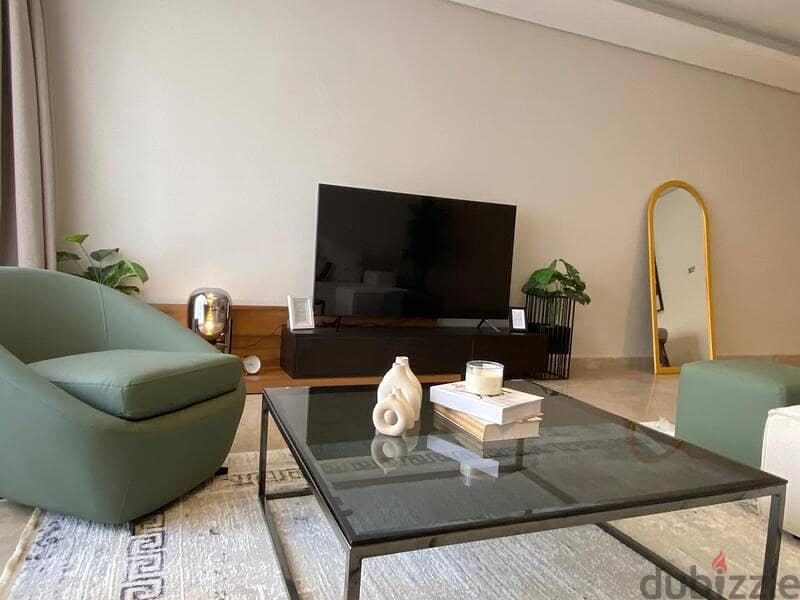 Furnished apartment for rent in ZedWest Compound SheikhZayed 10