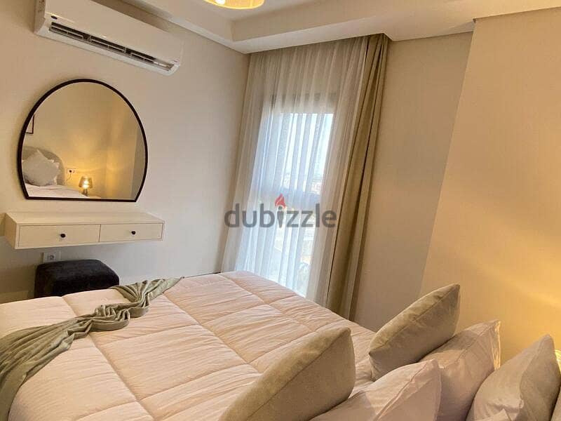 Furnished apartment for rent in ZedWest Compound SheikhZayed 25