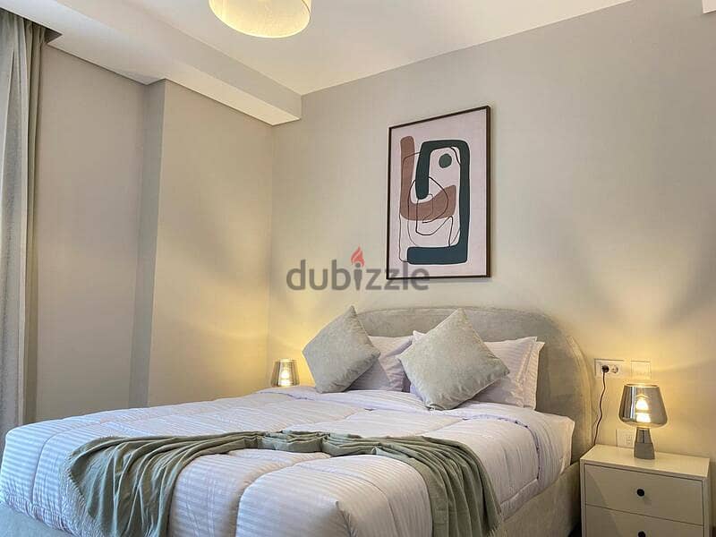 Furnished apartment for rent in ZedWest Compound SheikhZayed 28