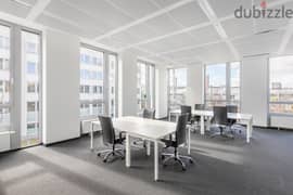 Open plan office space for 15 persons in Pioneer Plaza