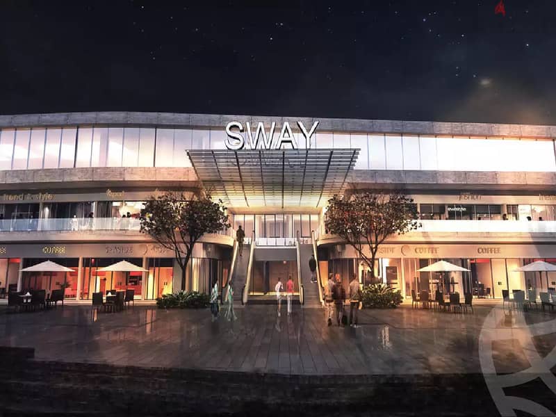 Restaurant/café 87 meters for sale, immediate receipt, Sway Mall 2