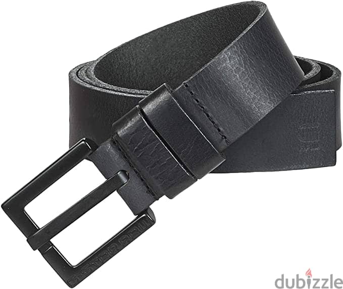 G-Star Raw Men's Duko Leather Belt حزام جلد طبيعي جي ستار اصلي جديد 4