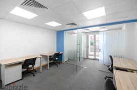 Private office space for 5 persons in Kamarayet Roushdy 0
