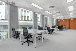 مساحة مكتبية خاصة متكاملة الخدمات لك ولفريق عملك في Nile City Towers