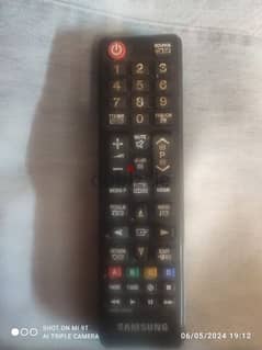 ريموت شاشة تلفزيون سامسونج الاصلي اللي بيجى مع الشاشة الاصلية