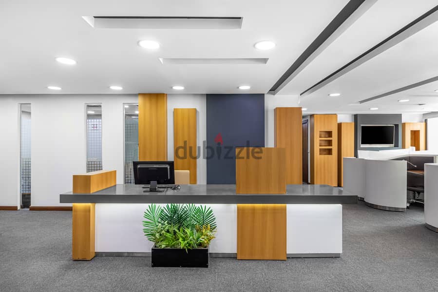 مساحة مكتبية خاصة متكاملة الخدمات لك ولفريق عملك في Arkan Plaza 2