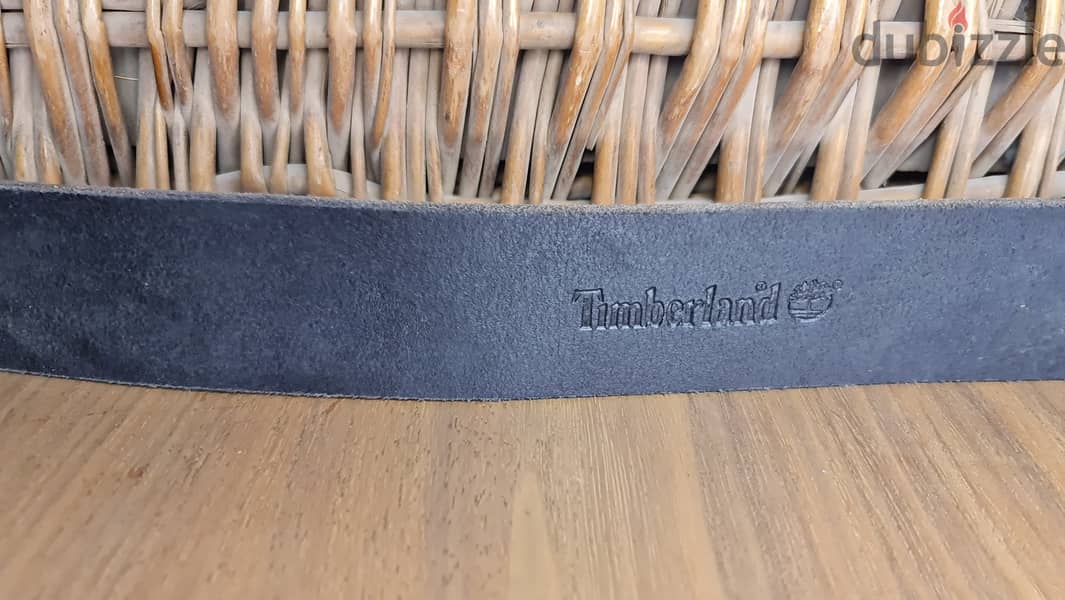 Timberland Leather Belt, Black, 36 110cm حزام تيمبرلاند جلد طبيعي اصلي 3