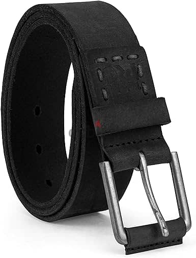 Timberland PRO Leather Belt Black 36 110cm حزام تيمبرلاند برو جلد اسود