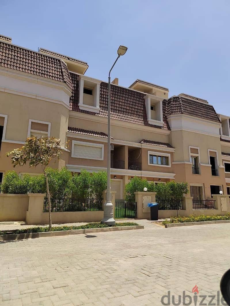فيلا للبيع جاهزة للمعاينة 238م في كمبوند سراي جوار مدينتي | Villa For sale 238M Prime View in Sarai New Cairo Beside Madinaty 0