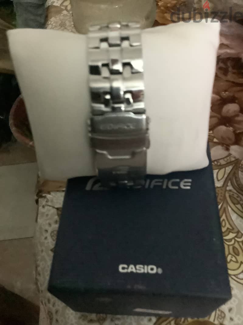 Casio EFSS 80 Stainless Steel Analog-Chronograph Edifice Mens Watch 4