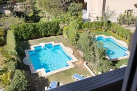 Villa for rent in New Cairo, Fully furnished with ACs فيلا للايجار في القاهرة الجديدة مفروشة بالكامل بالتكييفات
