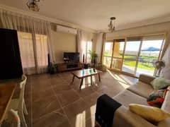 For sale, a chalet with a distinctive view, 110 square meters, in the finest villages of the North Coast in the Ras El Hekma area