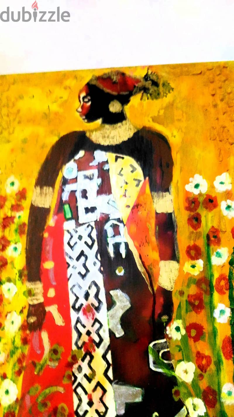 لوحات افريقية مودرن  اجزاء رائعة 6
