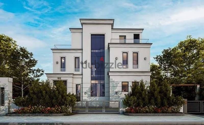 Twin Villa for sale on Zayed Naia West 280m with installments over 9y October الشيخ زايد نايا ويست اكتوبر 8