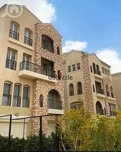 apartment 225 m with garden prime location , green square mostakbal