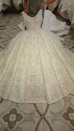 فستان زفاف خليجي