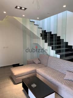 Duplex for sale in Fifth Settlement + garden, fully finished, ultra modern, with air conditioners, for 2,400,000 0